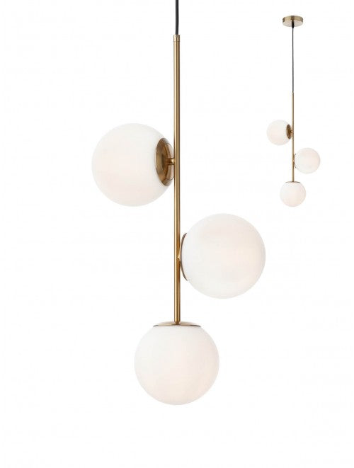 Lampadario Sospensione 3 Luci Niva
