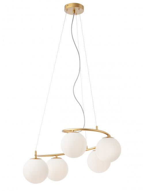 Lampadario moderno Sospensione 5 Luci Volley
