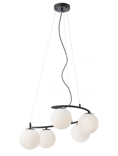 Lampadario moderno Sospensione 5 Luci Volley