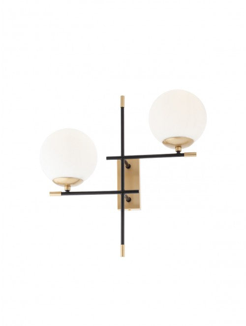 Lampada da Parete applique 2 Luci Essential