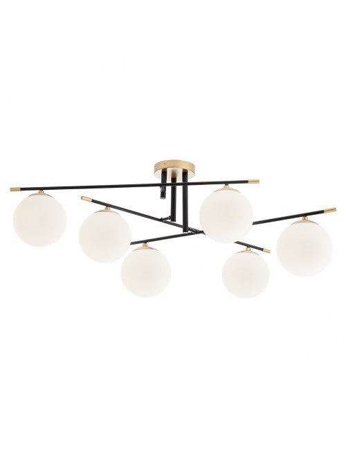 Lampada da parete Plafoniera 6 Luci Essential
