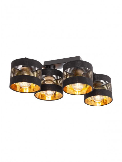 Plafoniera 4 Luci Flint