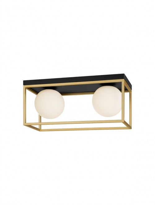 Lampada plafoniera da Soffitto/Parete 2 Luci Zodiac