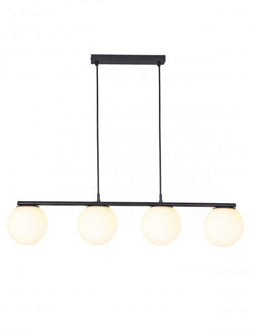 Lampadario moderno Sospensione 4 Luci Boowling