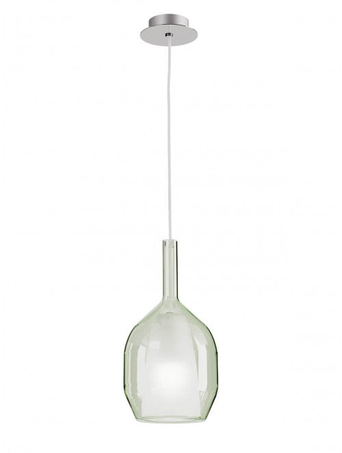 TRESOR 01-3631 REDO GROUP sospensione in vetro trasparente 1 luce E27