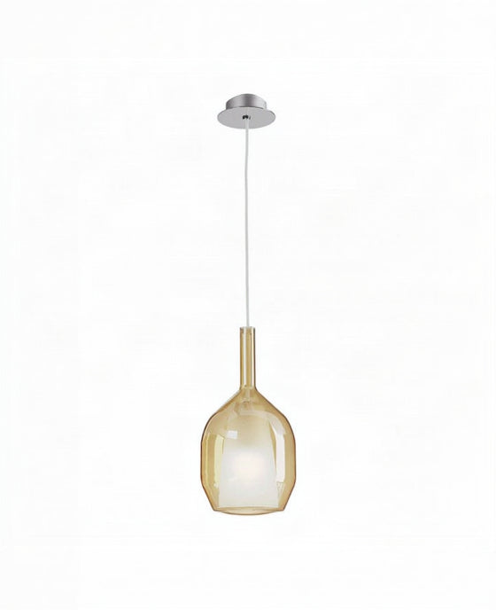 TRESOR 01-3635 REDO GROUP sospensione in vetro ambra 1 luce E27