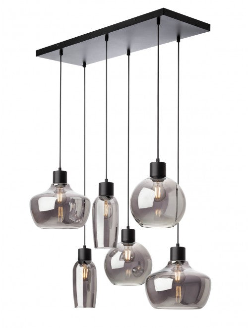 Lampadario moderno Sospensione 6  Luci Atlantis