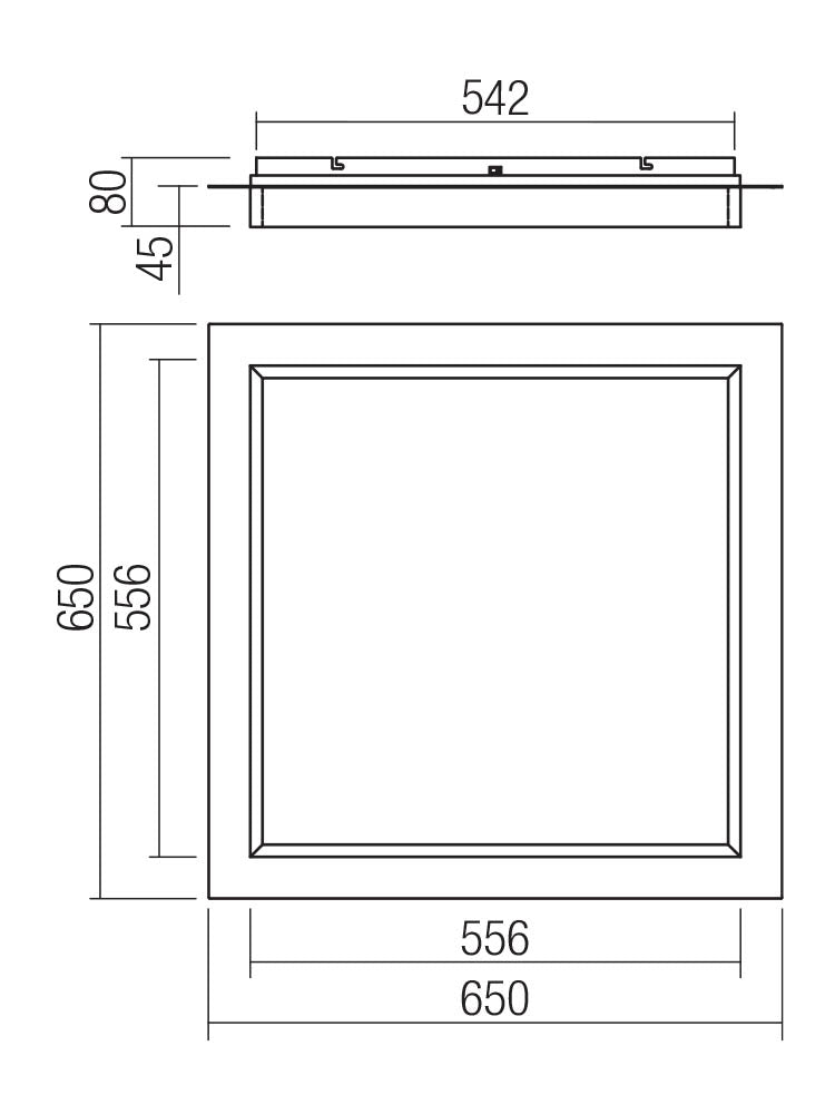 Plafoniera TATAMI PERIMETRO ART-05-985
