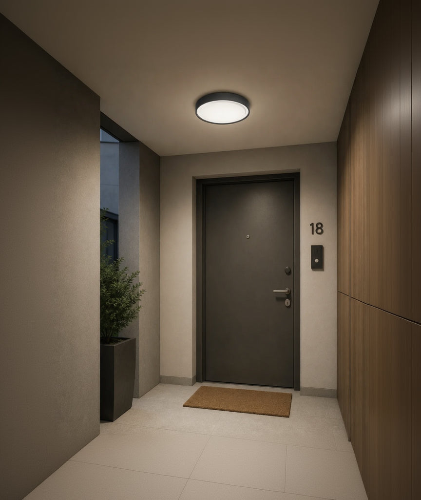 PONZA 90156 REDO GROUP plafoniera per esterno 3000K 17,5W IP65