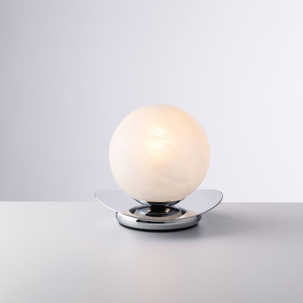 Lumetto contemporaneo cromo 1 luce SELENE BL281-LT-CR