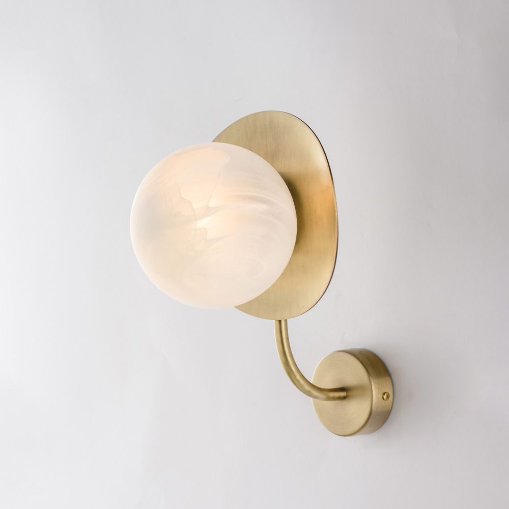 Applique contemporanea bronzo 1 luce SELENE BL281-AP1-BRZ