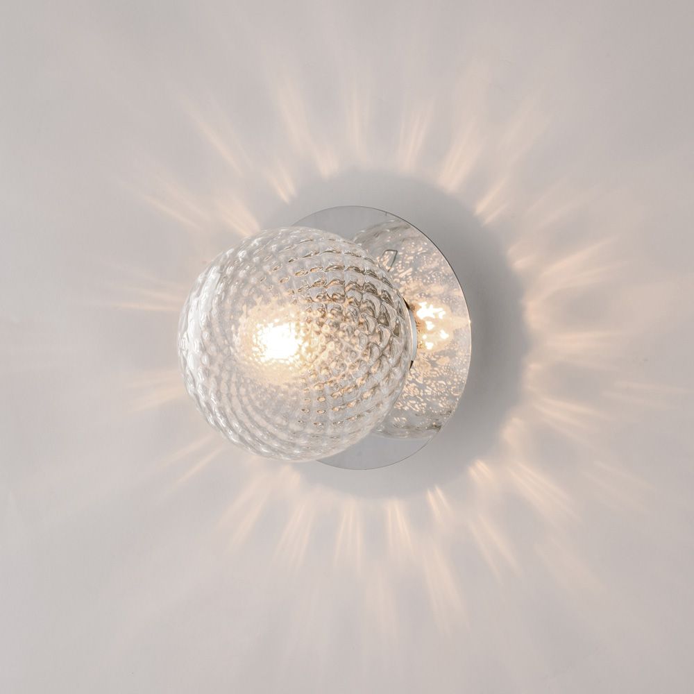 Applique contemporanea cromo 1 luce ARMONIA BL285-AP1-CR