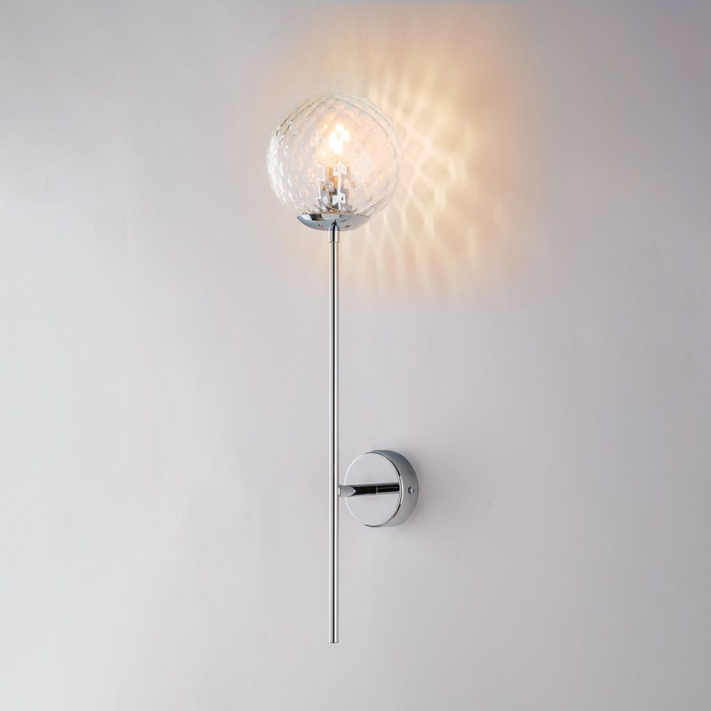 Applique contemporanea cromo 1 luce DEMETRA BL279-AP1-CR