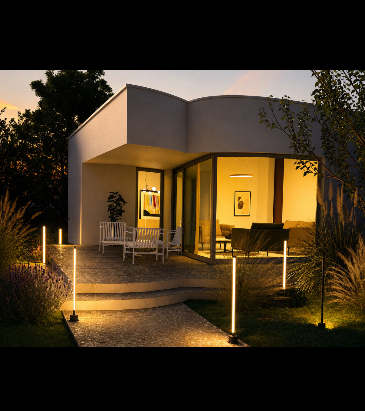 Paletto Per Esterno LED Wiki 90344/35