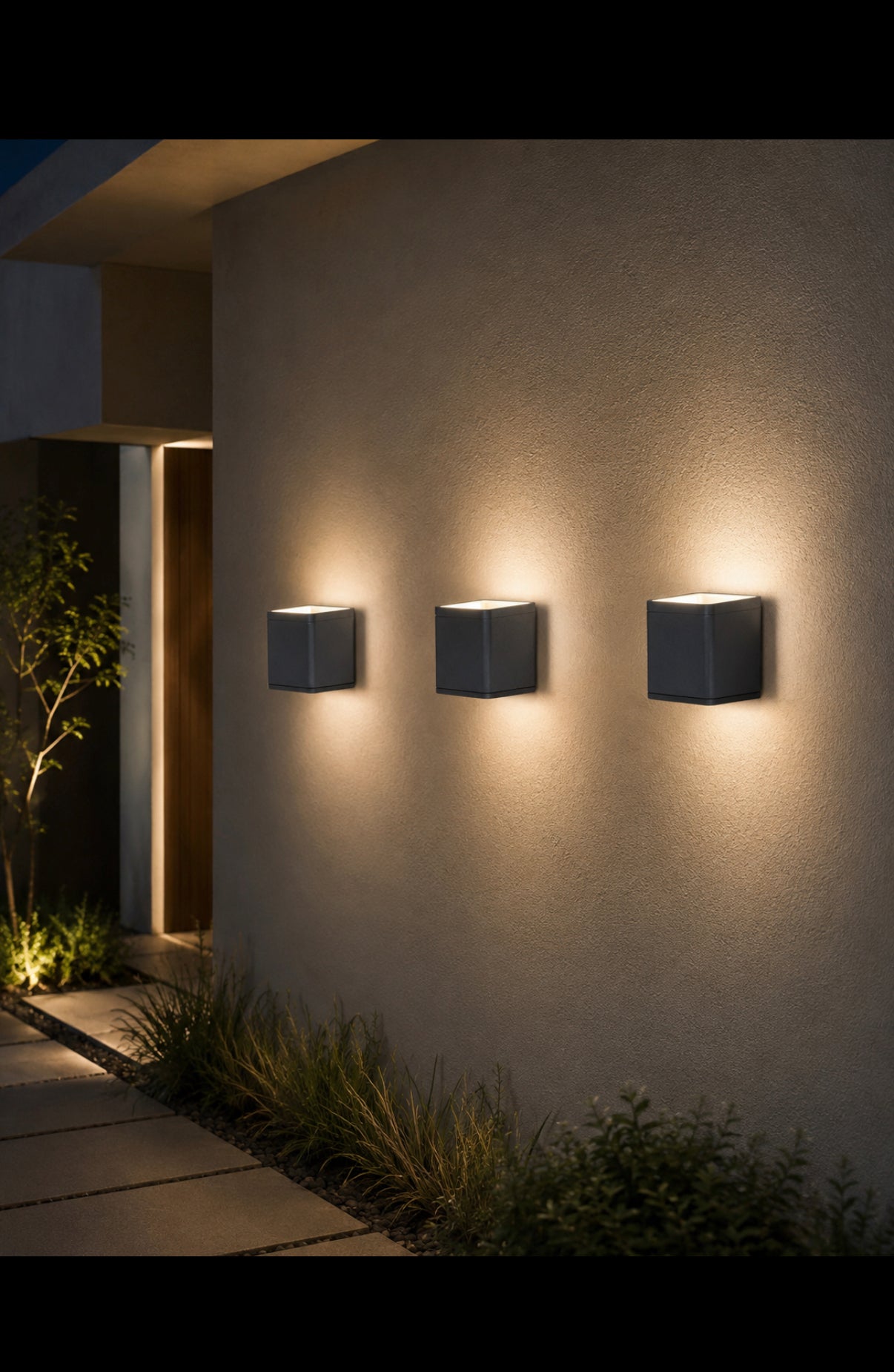 BETA REDO GROUP 9065 applique per esterni grigio scuro 1320 lumen