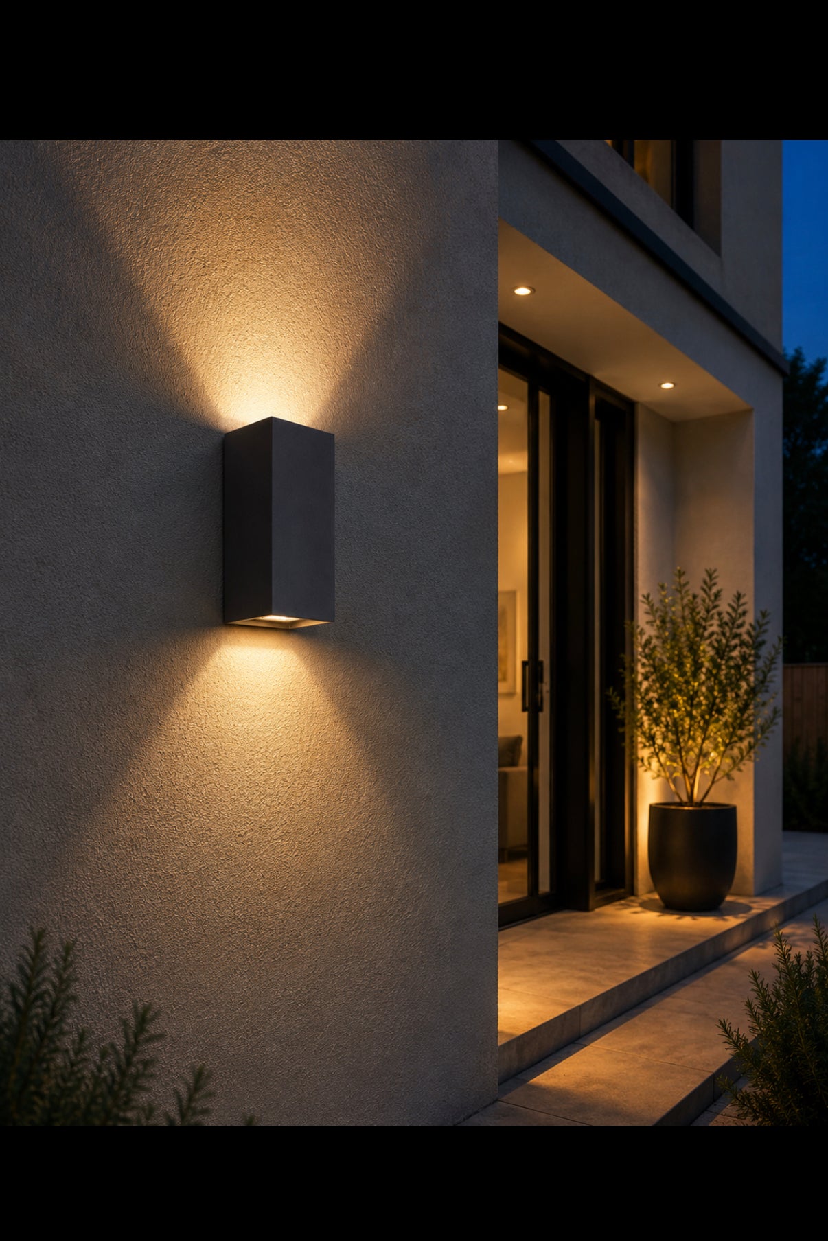 HUB 90232 REDO GROUP applique per esterno a LED 3000k
