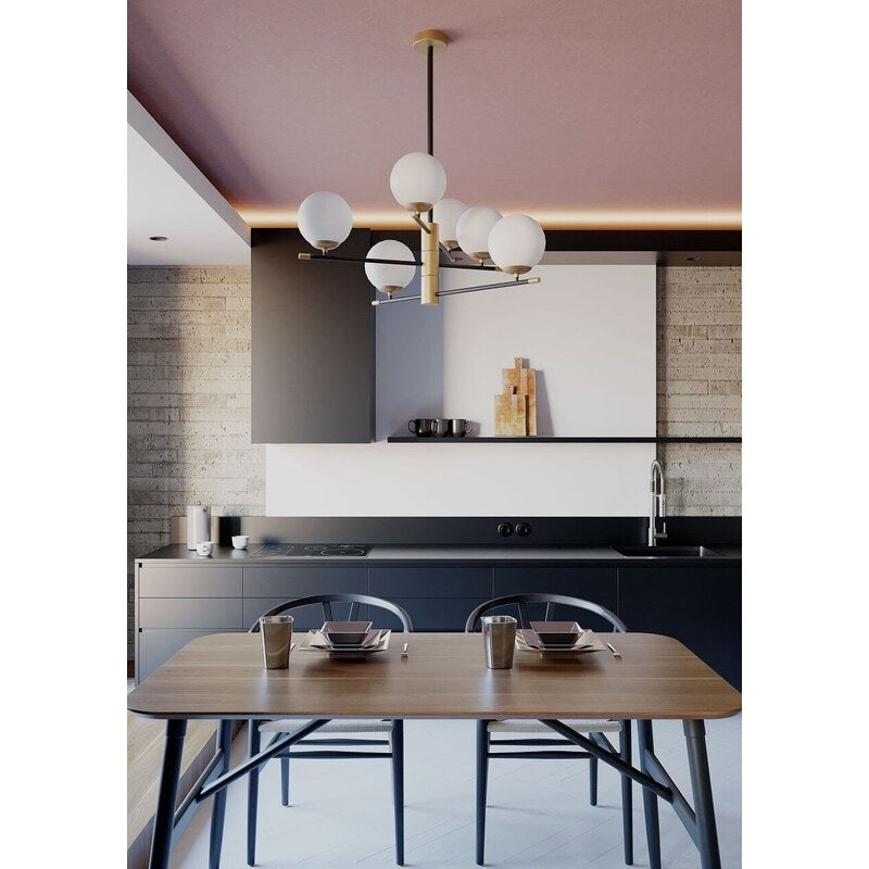 Lampadario moderno Sospensione 6 Luci Essential