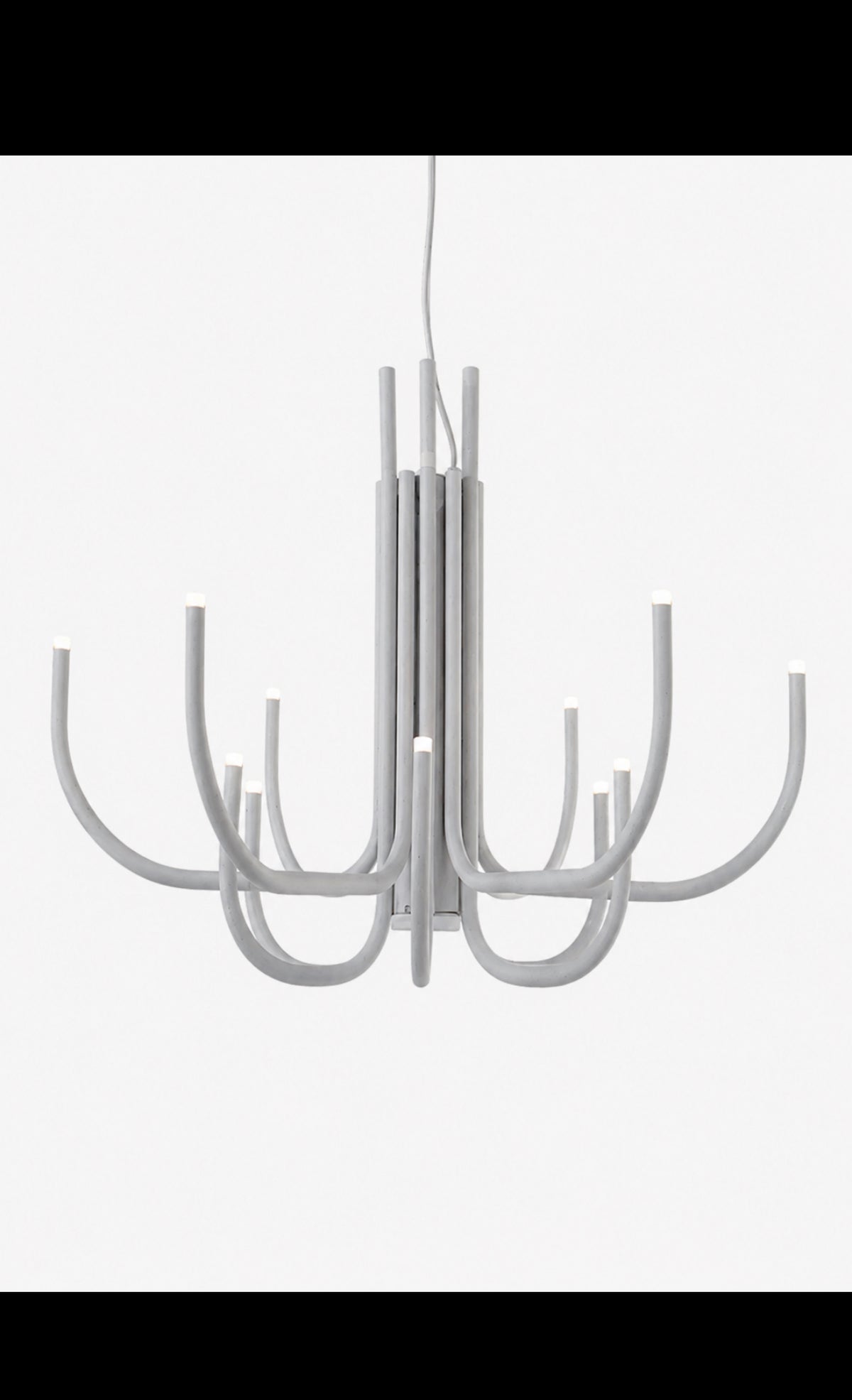 SOSPENSIONE NOUVEAU 12 BRACCETTI LED INTEGRATO ONDALUCE