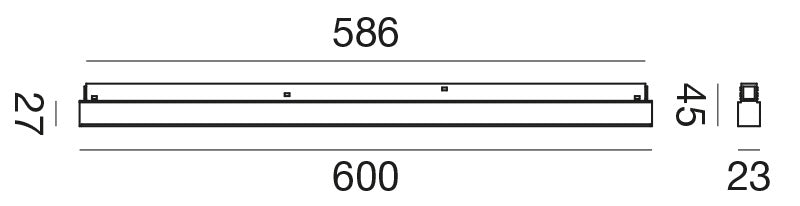 Faretto Lineare LED GFA 1261