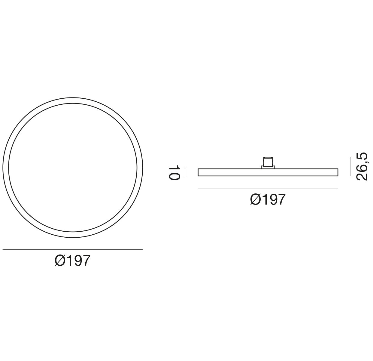 Faretti da Interno Modulabili GFA1910/15