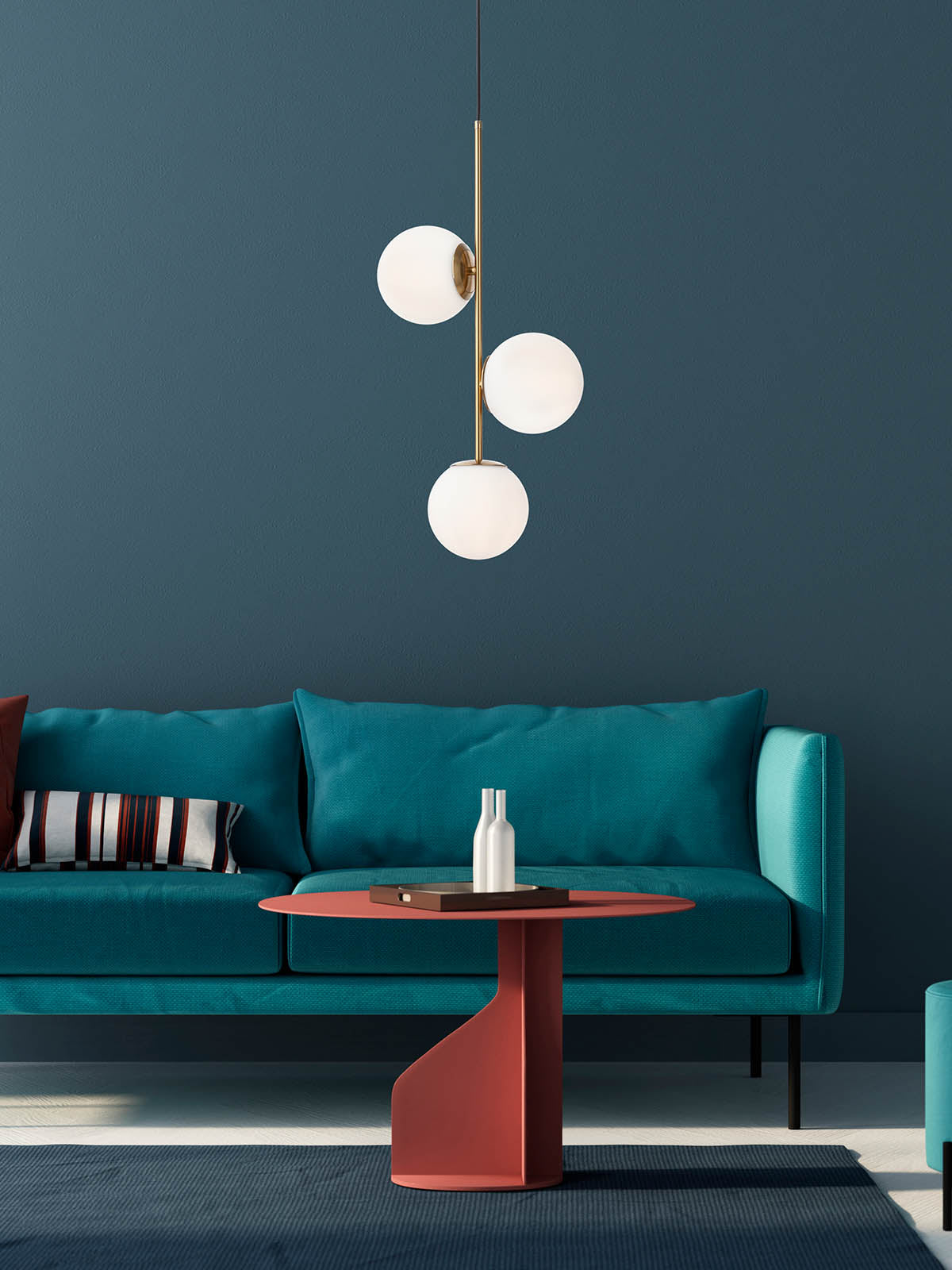 Lampadario Sospensione 3 Luci Niva