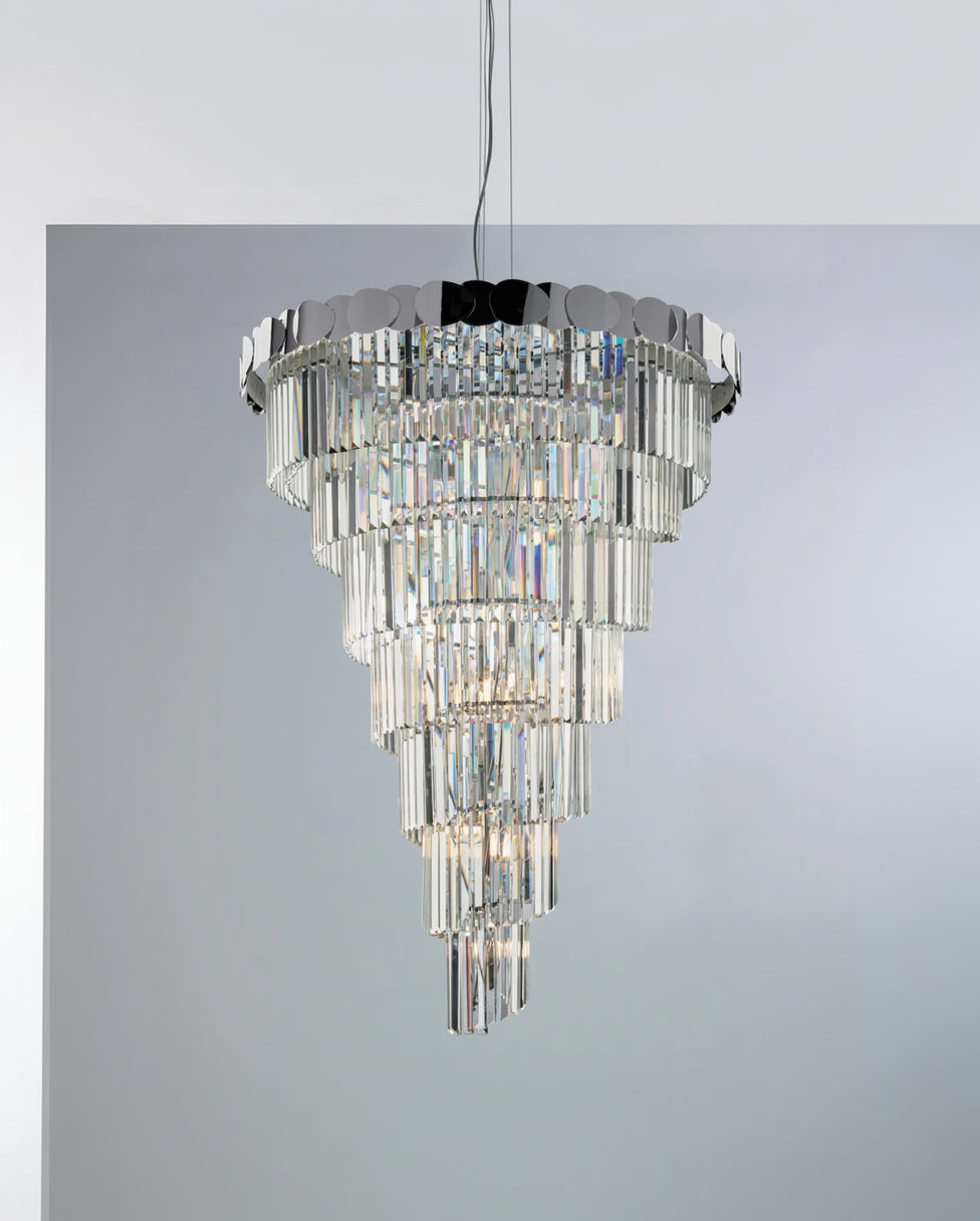 Lampadario Sospensione In CRYSTAL LUXURY