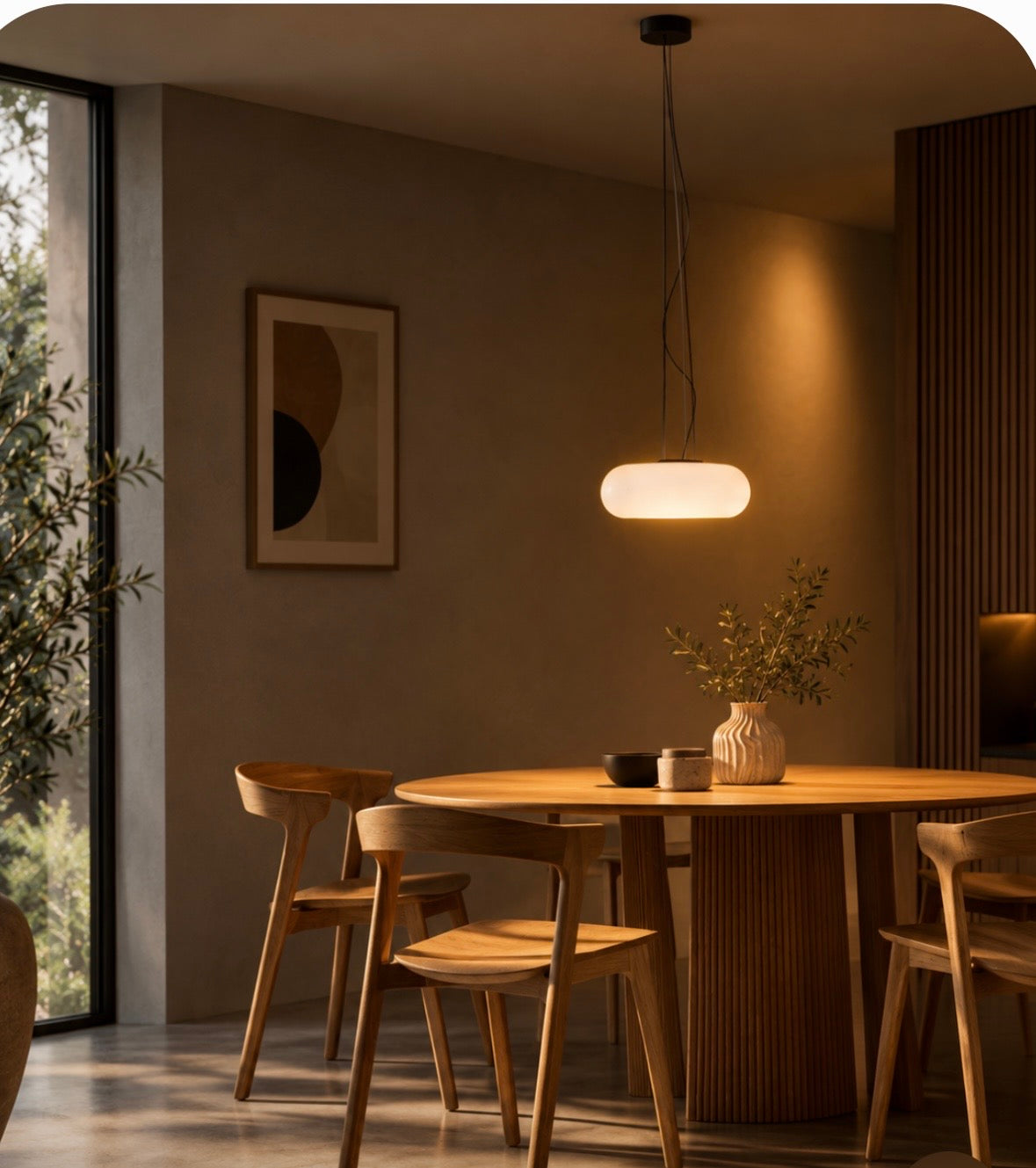 SOSPENSIONE ETHOS IN VETRO SOFFIATO REDOGROUP