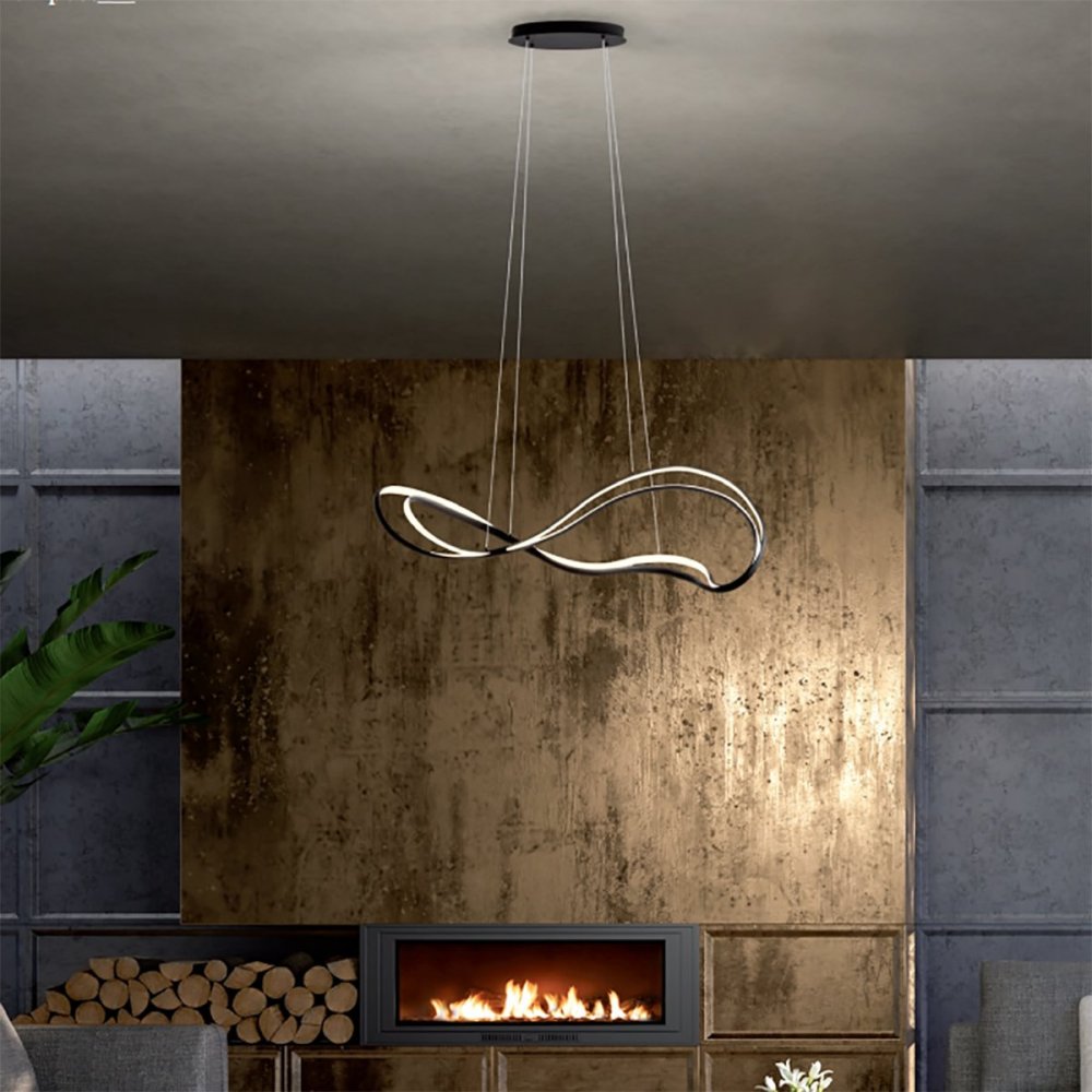 Lampadario moderno LED Sospensione Tempest