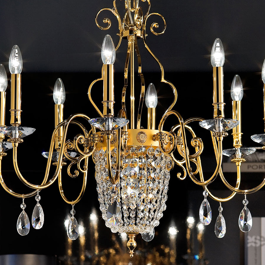 Lampadario Masiero 9 Luci