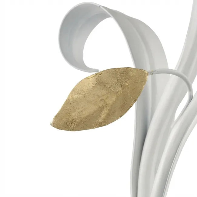 LAMPADARIO FERRO BATTUTO ARTIGIANALE CESTO BL274-3-BCO