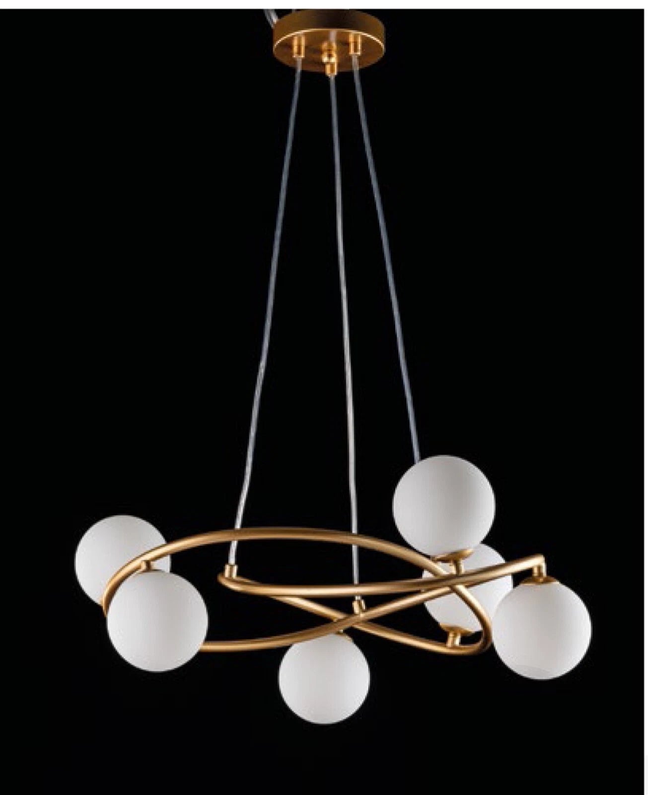Lampadario Sospensione SFERE IN VETRO SOFFIATO SINFONIA D60